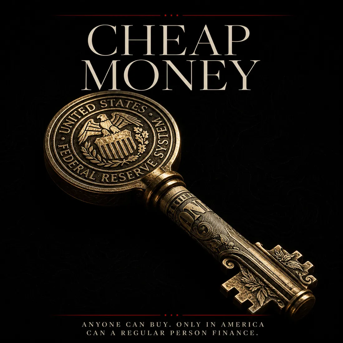 Cheap Money, the Federal Reserve key