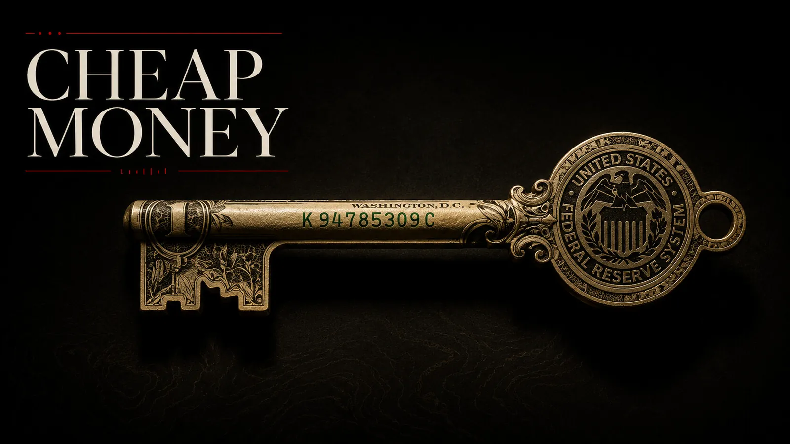 Cheap Money, the Federal Reserve key