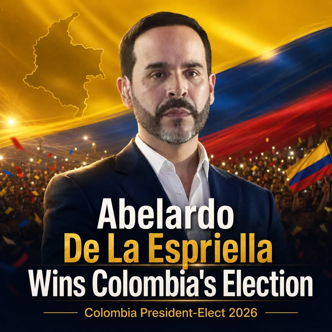Abelardo de la Espriella, Colombia president-elect